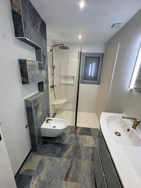 Pièce après création du point d’eau