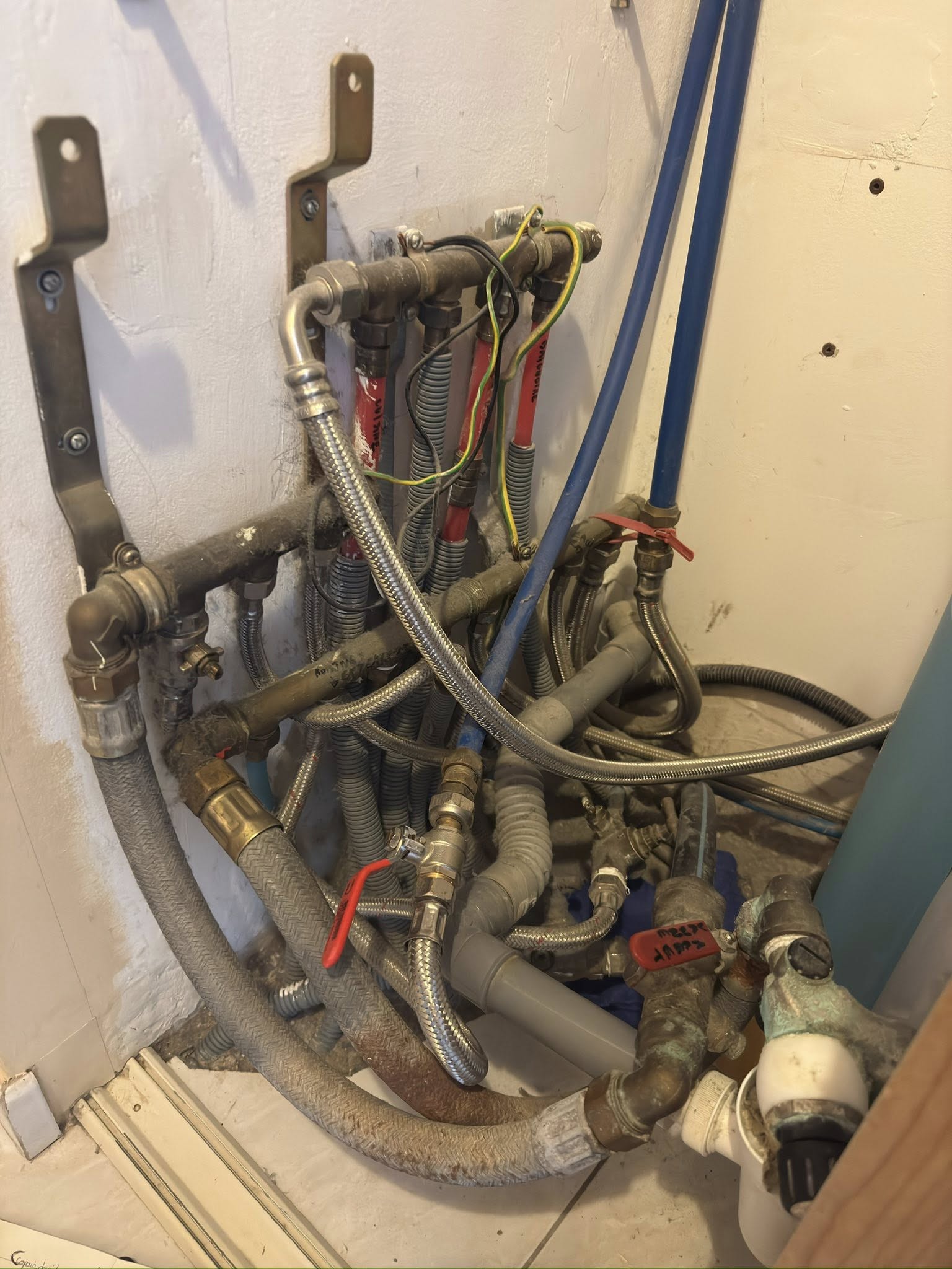 Salle de bain avant travaux