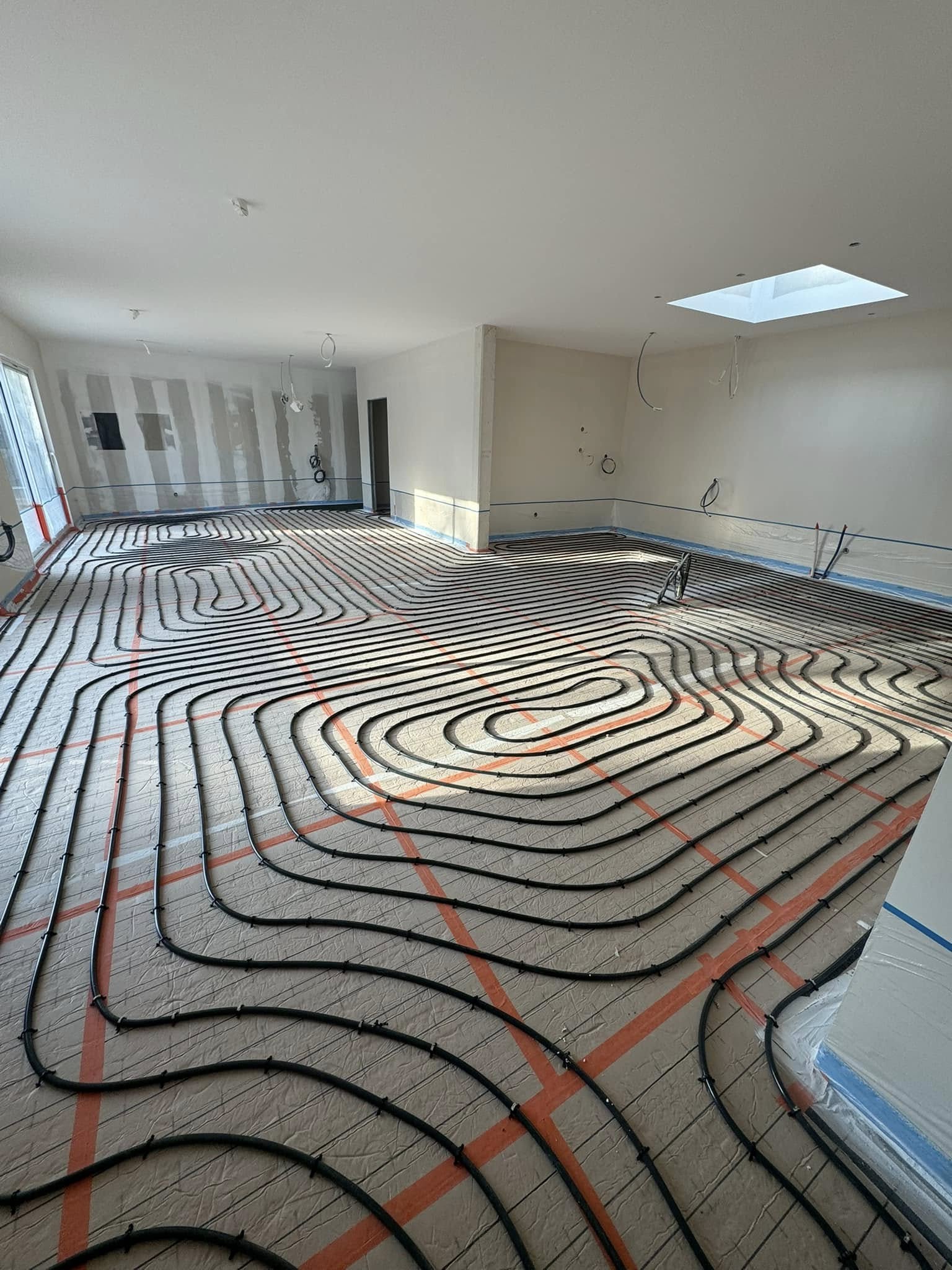 Plancher chauffant - vue 2